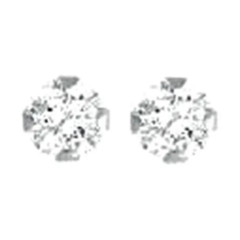 Stroili Bon Ton Orecchini lobo con cubic zirconia Oro 9kt 1401710