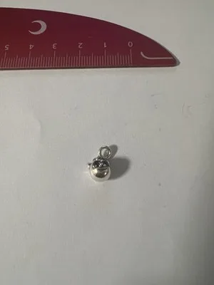 Charm Pendente Gatto in Argento 925 con Pietre - LAB22609272214