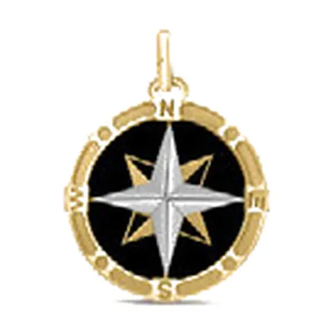 Stroili L'Homme Or Pendente rosa dei venti Oro 9kt 1436342