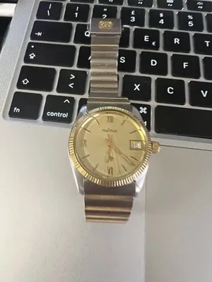 Orologio da polso vintage Paul Picot con quadrante dorato - LAB22608112215