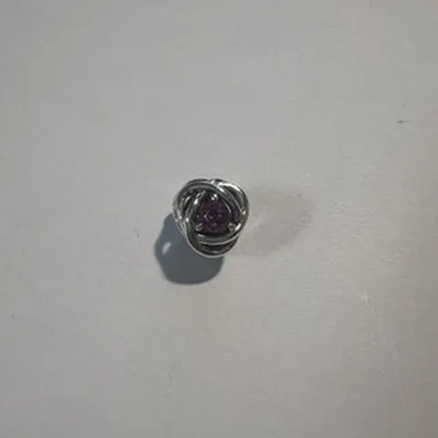 Charm Pendente in Argento Sterling 925 con Zircone Rosa - LAB22609302158