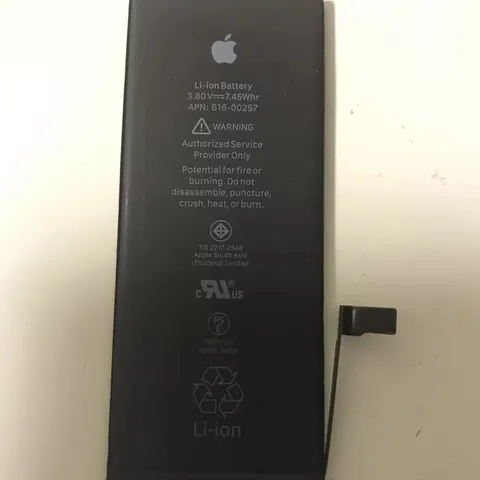 Originale Apple IPHONE 7 Batteria 616-00257 616-00256 616-00255 88% A