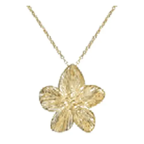 Stroili Radiance Collection Collana dorato con fiore Acciaio 1694690
