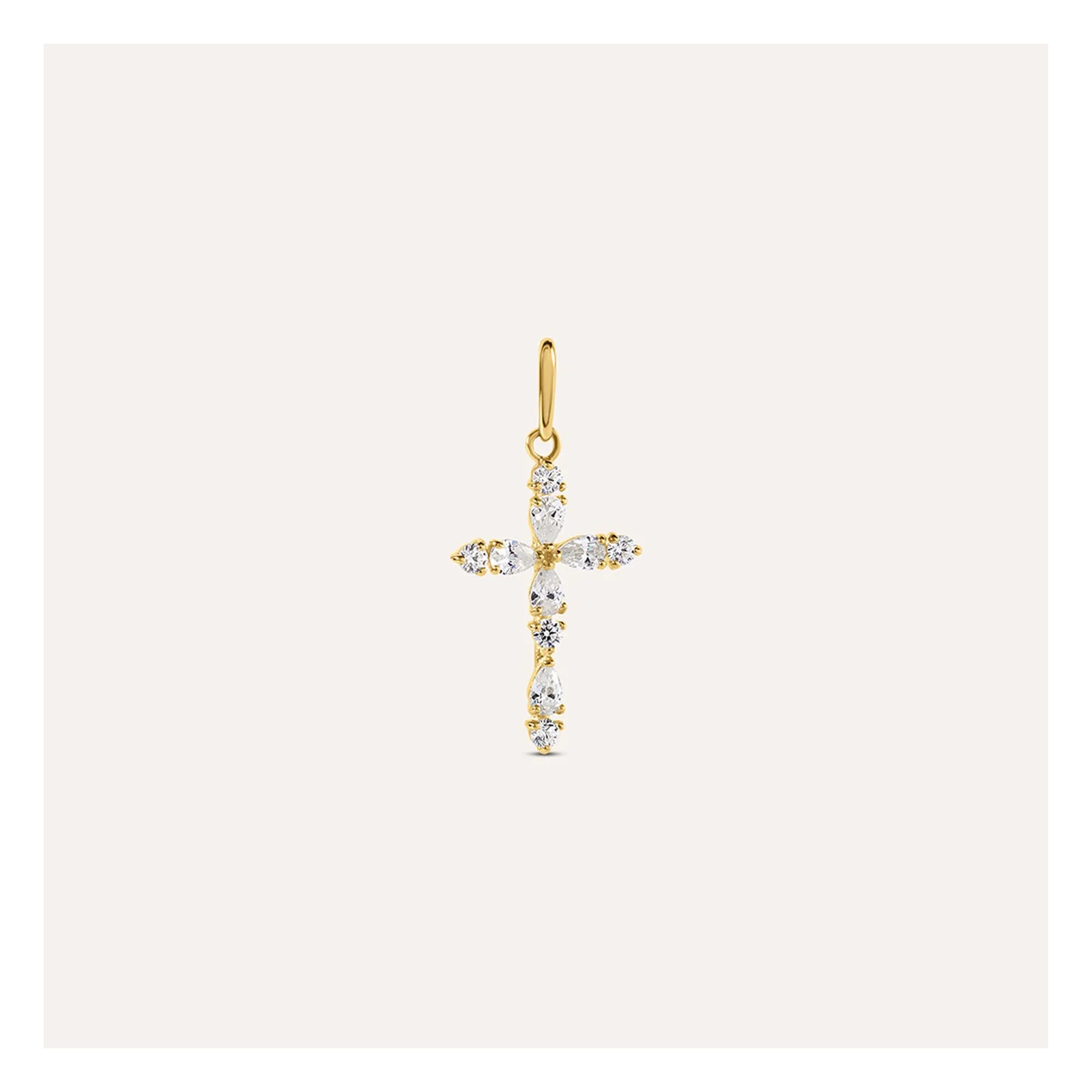 Stroili Holy Collection Pendente con cubic zirconia Oro 9kt 1437692