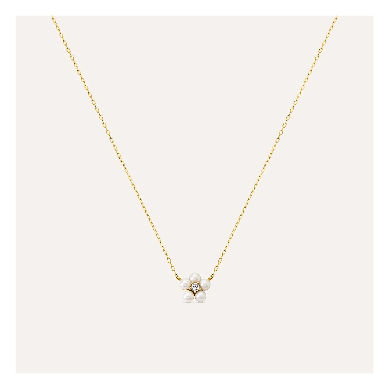 Stroili Gabrielle Collana con perle e cubic zirconia Oro 9kt 1438013