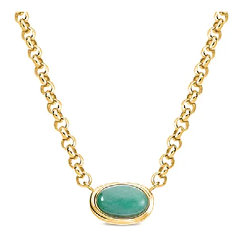 Stroili Radiance Collection Collana dorato con pietra Acciaio 1700143