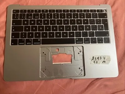 Apple Macbook Air 13” A1932 Tastiera Scocca Nero Grigio Spanish Keyboard A