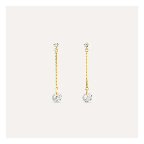 Stroili Claire Orecchini con cubic zirconia Oro 9kt 1423909