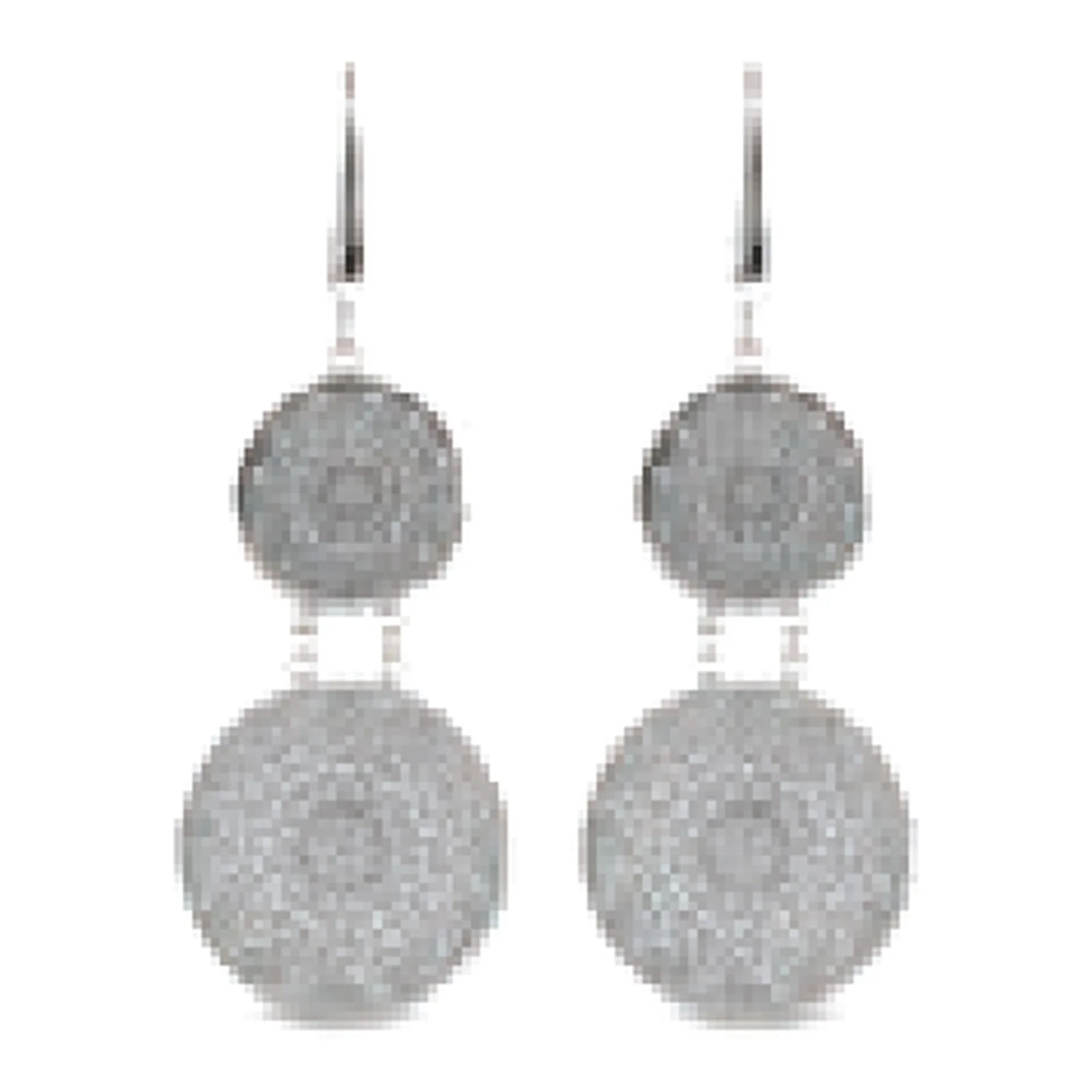 Stroili Aura Collection Orecchini pendenti con glitter Acciaio 1692816