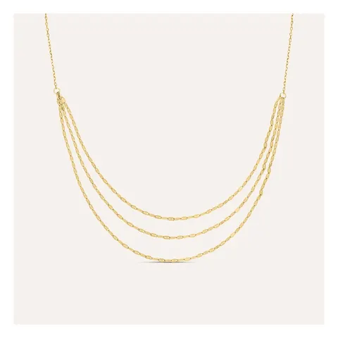 Stroili Beverly Collana 3 fili Oro 9kt 1425384