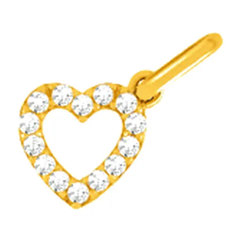 Stroili Poème Pendente con cubic zirconia Oro 9kt 1400607