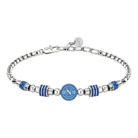 Lowell Bracciale Ufficiale Napoli Acciaio 316L B-NB025XAA-100