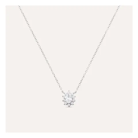 Stroili Silver Elegance Collana con cubic zirconia Argento 925 1699492