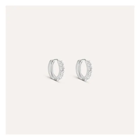 Stroili Toujours Circle Earrings Gold 9kt 1411828
