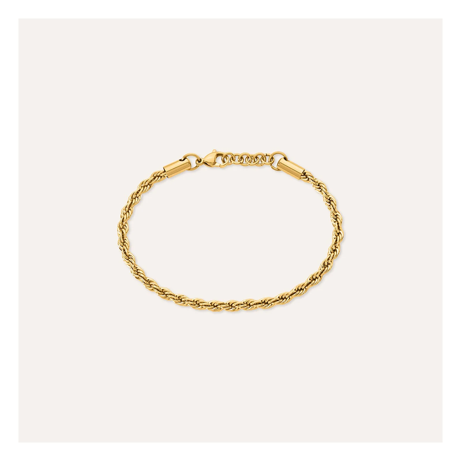 Stroili Man Code Bracciale corda dorato Acciaio 1701695
