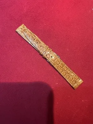 Cinturino per orologio in vera pelle di coccodrillo 16mm - 2606251606