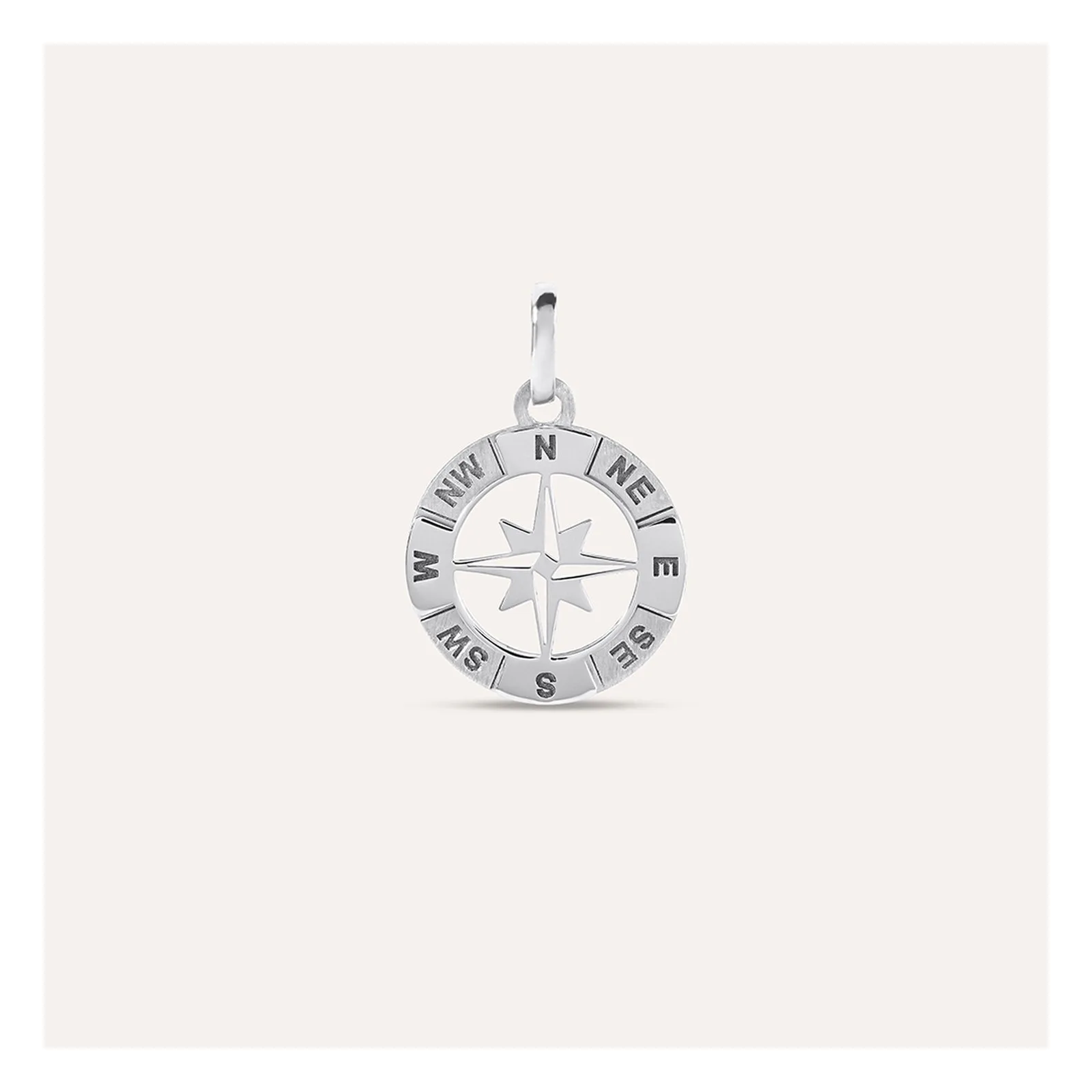 Stroili Silver Gentleman Pendente rosa dei venti Argento 925 1701484