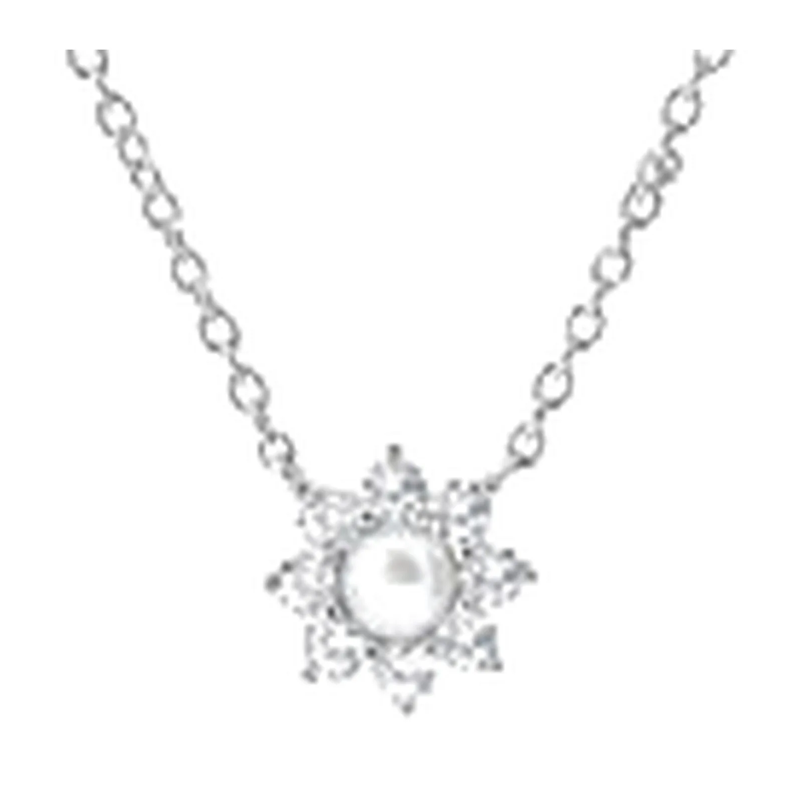 Stroili Silver Pearls Collana con cubic zirconia e perla Argento 925 1691444