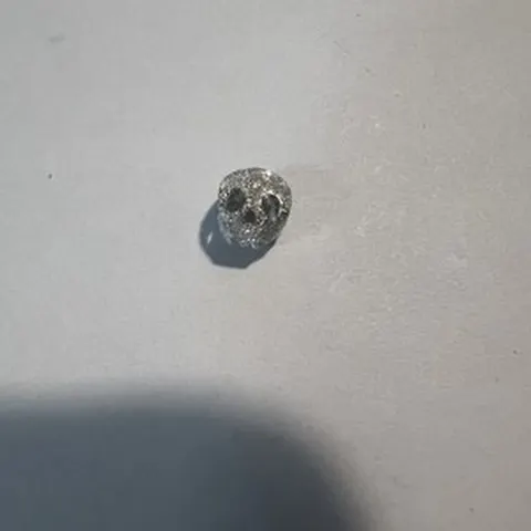 Charm Pendente Teschio in Argento 925 con Pavè di Cubic Zirconia - LAB22609302236