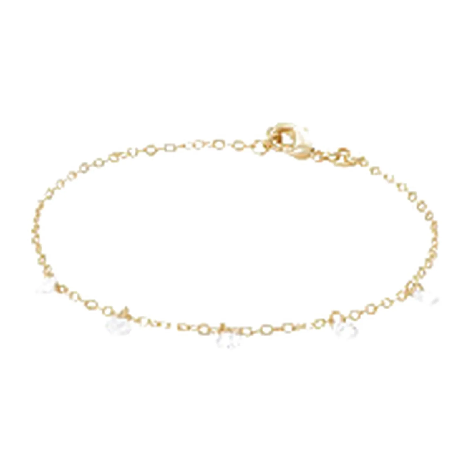 Stroili Golden Dream Bracciale placcato oro 18K e cubic zirconia Metallo 1685674