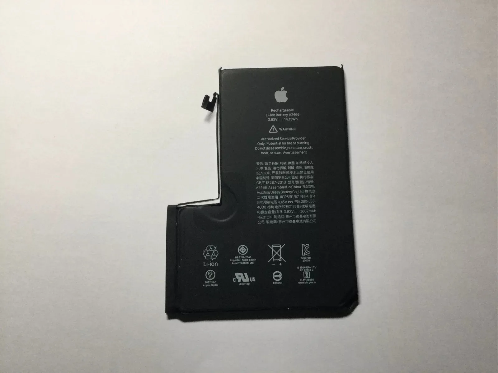 Originale Apple IPHONE 12 Pro Max Batteria 80/85% usato qualita B