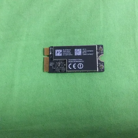 Apple Originale Macbook Air 13” A1466 2925 2632 Scheda Wifi Bcm94360cs2