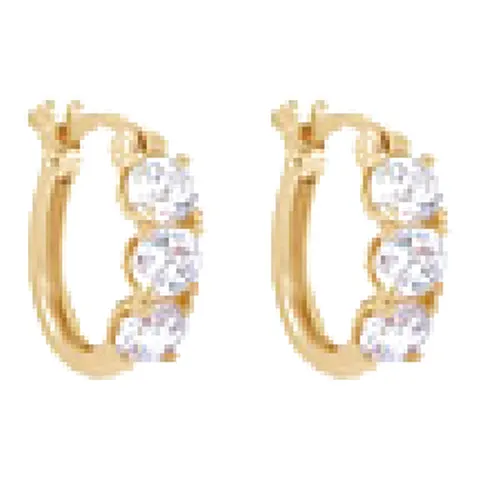 Stroili Golden Dream Orecchini a cerchio placcato oro 18K Metallo 1685722