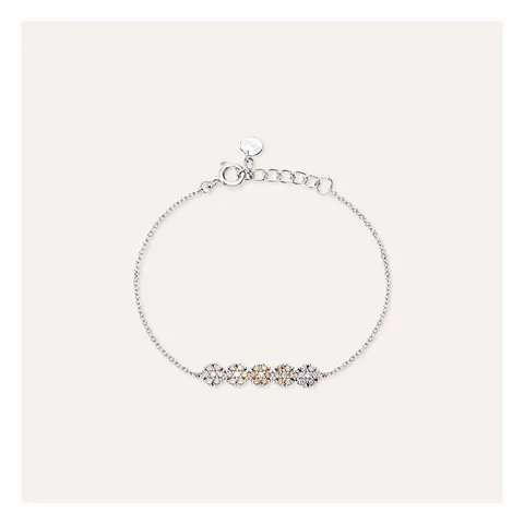 Stroili Silver Baby Bracciale con cubic zirconia multicolor Argento 925 1691531