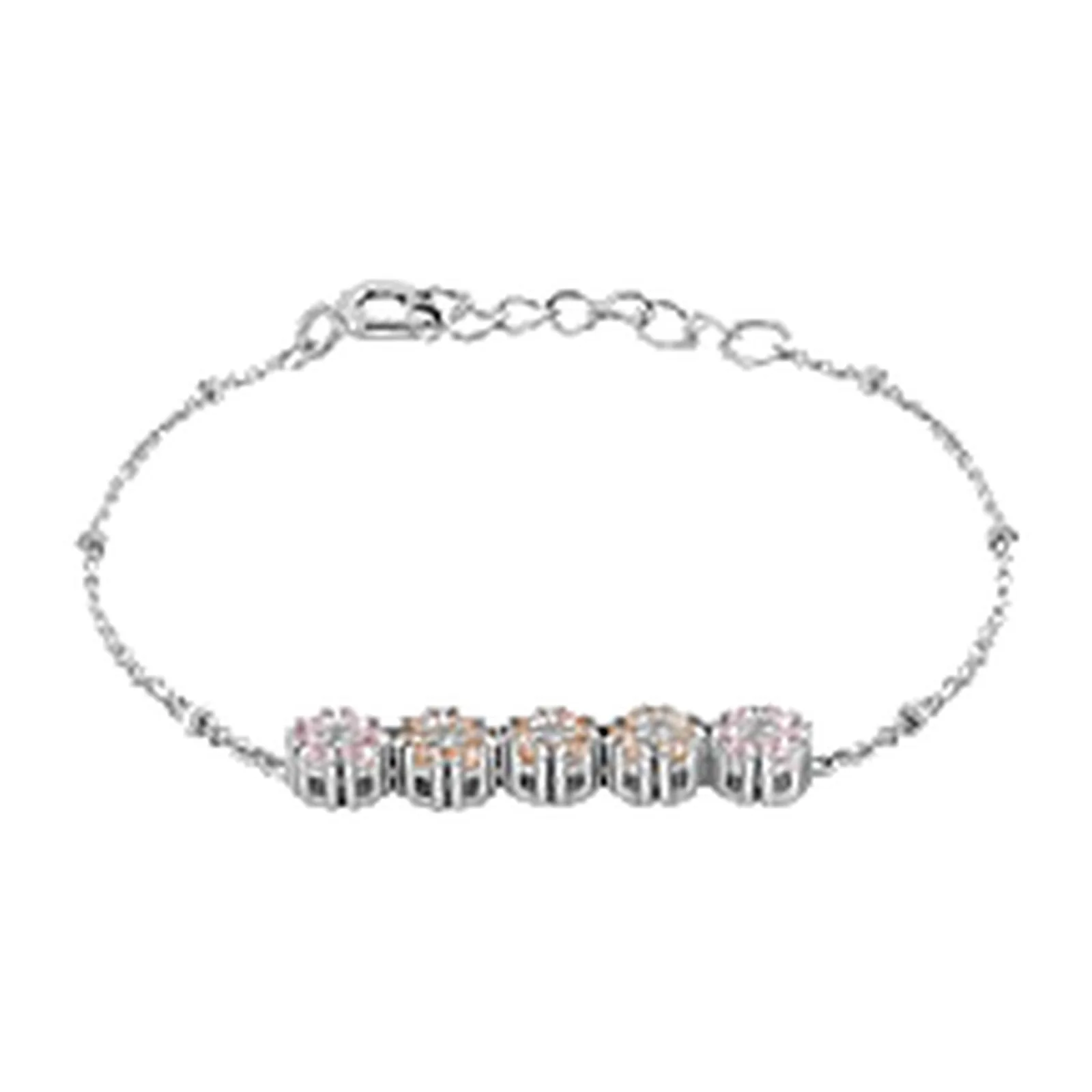 Stroili Silver Baby Bracciale con cubic zirconia multicolor Argento 925 1691531