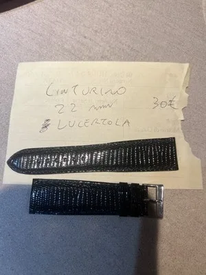 Cinturino Orologio 22mm Pelle Lucertola 2505221055