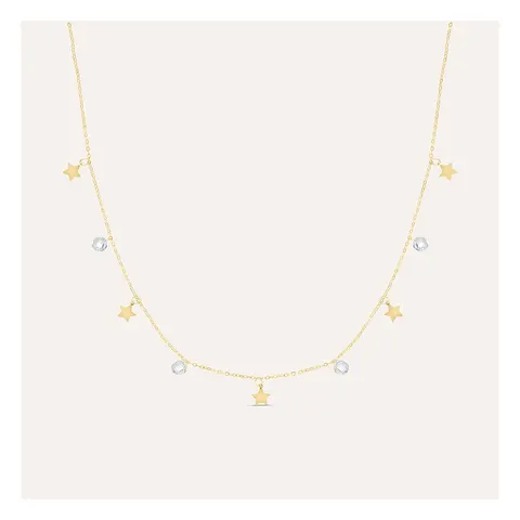 Stroili Beverly Collana con cubic zirconia Oro 9kt 1416754