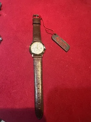Orologio da polso Reporter con cinturino in pelle marrone - 202405221045