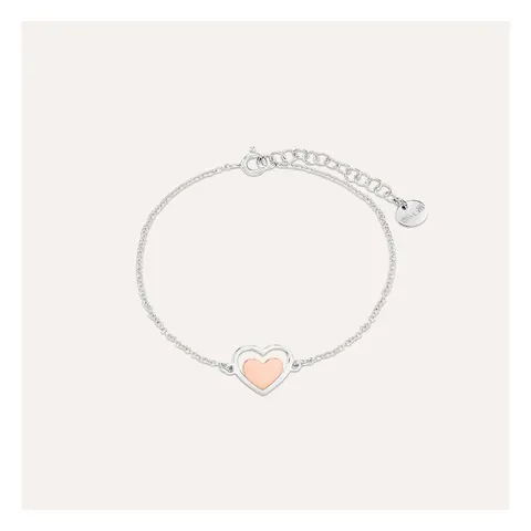 Stroili Silver Collection Bracelet with pink detail Sterling Silver 925 1668437
