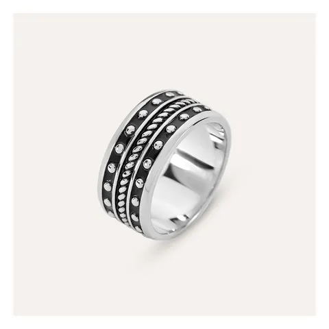 Stroili Silver Elegance Anello maori fascia big Argento 925 Misura 26 1681469