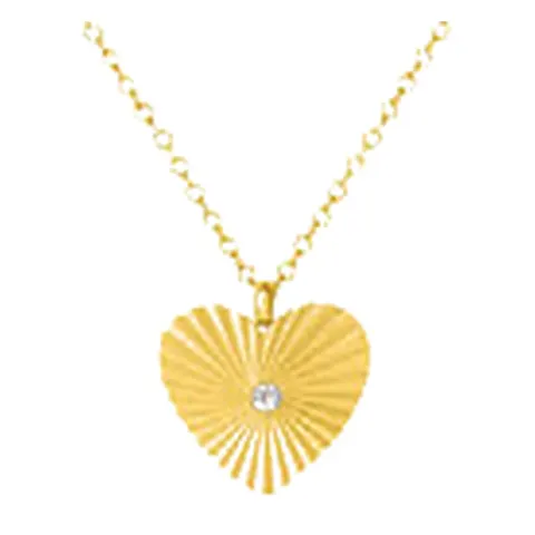 Stroili Radiance Collection Collana dorato con cristalli Acciaio 1691401