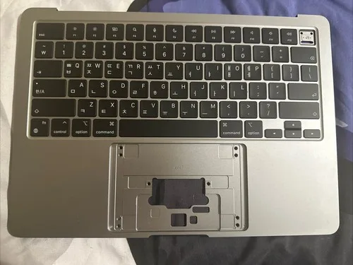 Apple Macbook Air 13” A2681 4074 Keyboard Scocca Grigio Korean coreano A