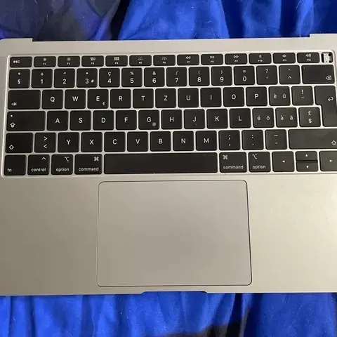 Apple Macbook Air 13” A1932 Tastiera Touchpad Scocca Nero Grigio German Qwertz A