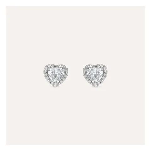 Stroili Silver Elegance Orecchini lobo con cubic zirconia Argento 925 1665006