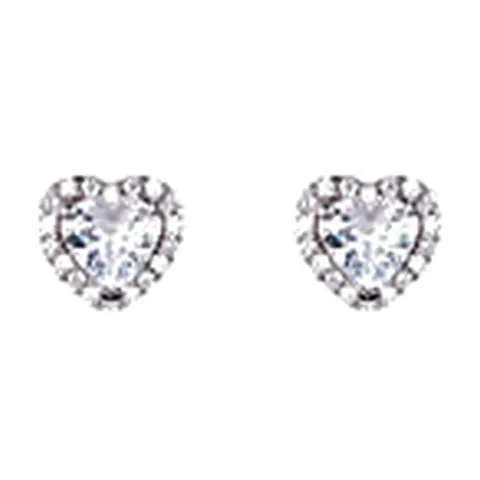 Stroili Silver Elegance Orecchini lobo con cubic zirconia Argento 925 1665006