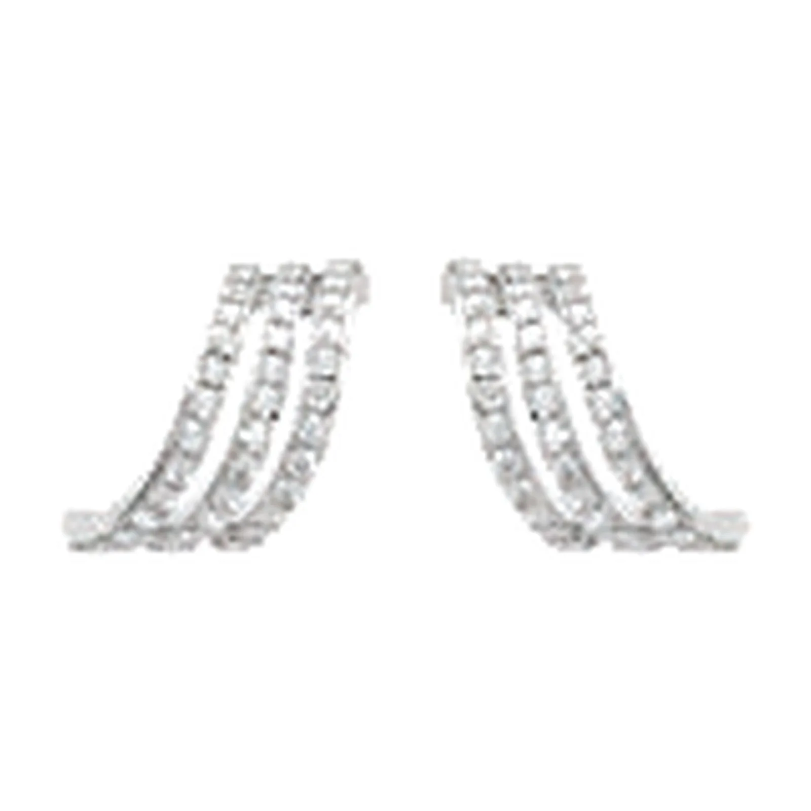 Stroili Silver Shine Orecchini lobo con cubic zirconia Argento 925 1694205