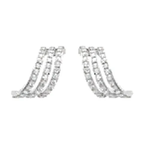 Stroili Silver Shine Orecchini lobo con cubic zirconia Argento 925 1694205