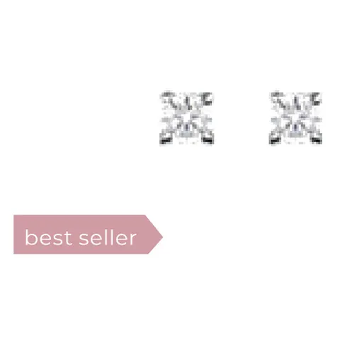 Stroili Claire Orecchini lobo con cubic zirconia Oro 9kt 1412167