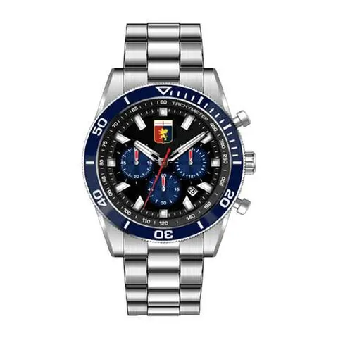Lowell Orologio Ufficiale Genoa Square Chrono P-G0477UN1