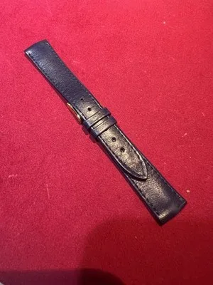 Cinturino per orologio in pelle blu 18mm - 2606251456