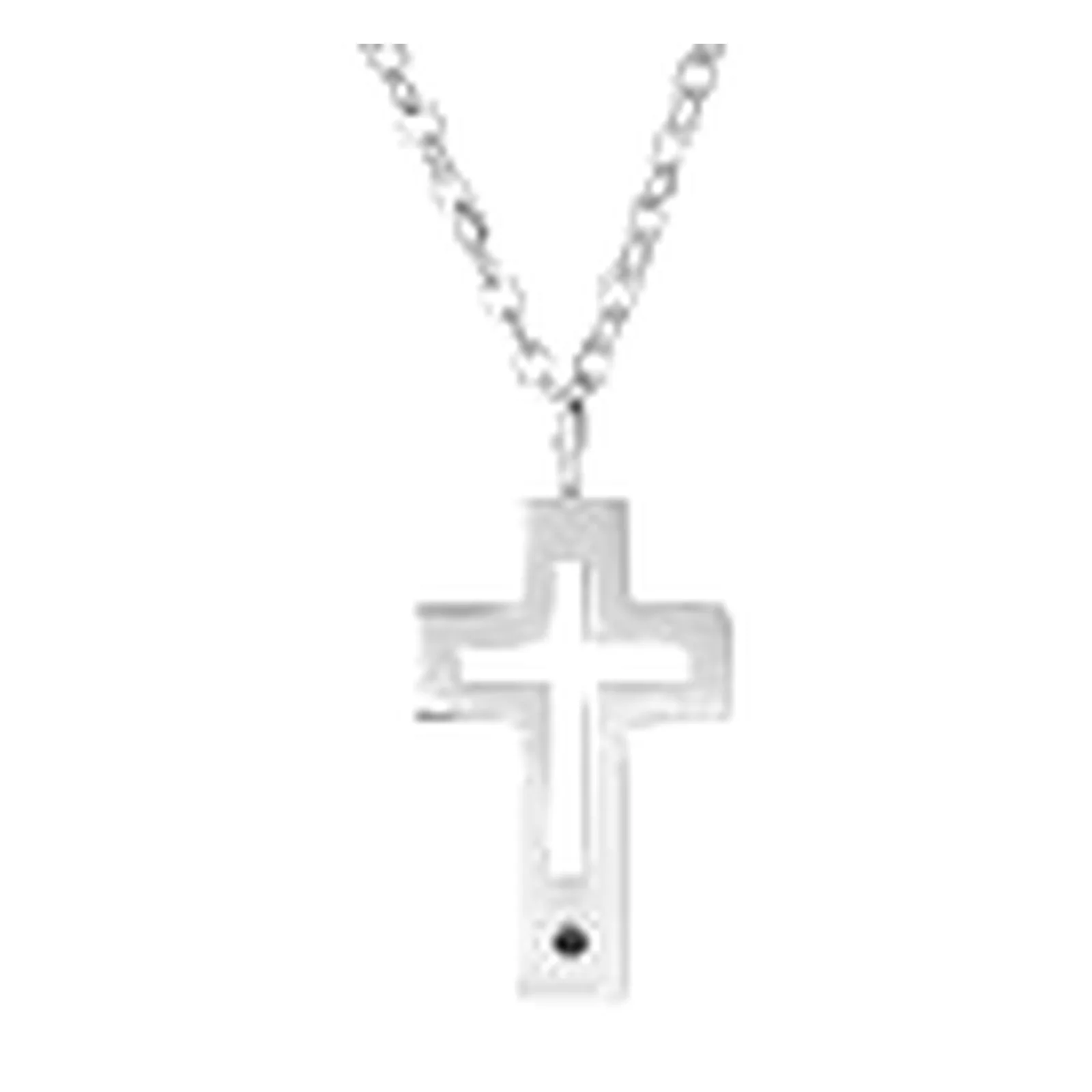 Stroili Man Code Collana con cristallo Acciaio 1661956