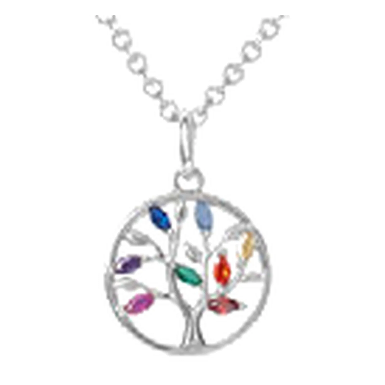 Stroili Silver Moments Collana con cubic zirconia multicolor Argento 925 1691755