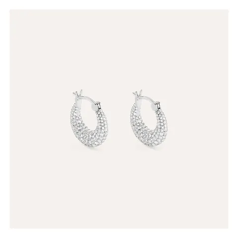 Stroili Silver Shine Orecchini a cerchio Argento 925 1691547