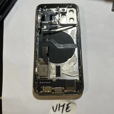 Original Apple Iphone 12 Pro Chassis Oro Power Flex Carica scocca Ab Con Difetti