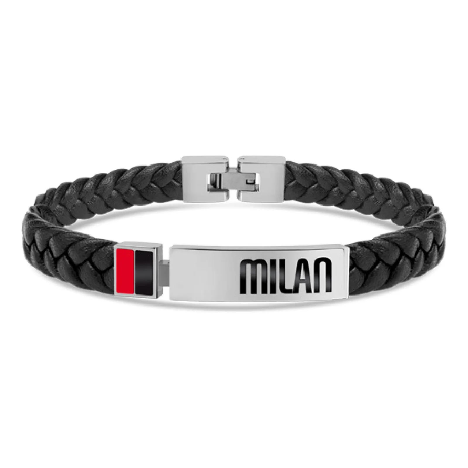 Lowell Bracciale Ufficiale Milan Acciaio 316L B-MB010ULN