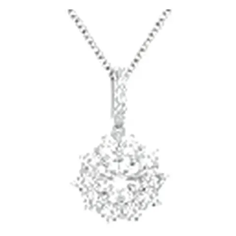 Stroili Silver Elegance Collana fiore con cubic zirconia Argento 925 1694906